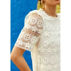 Top TILIE blanc