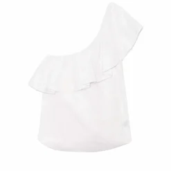 Top TILLY ivoire en coton