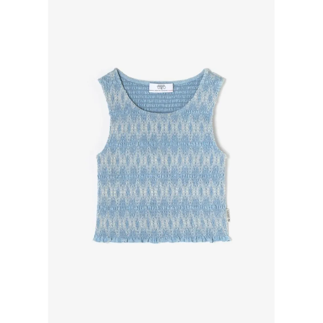 Top VESPAGI bleu Pey