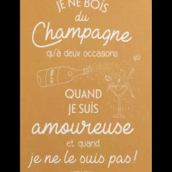 Torchon Amoureuse Ocre 50 x 70