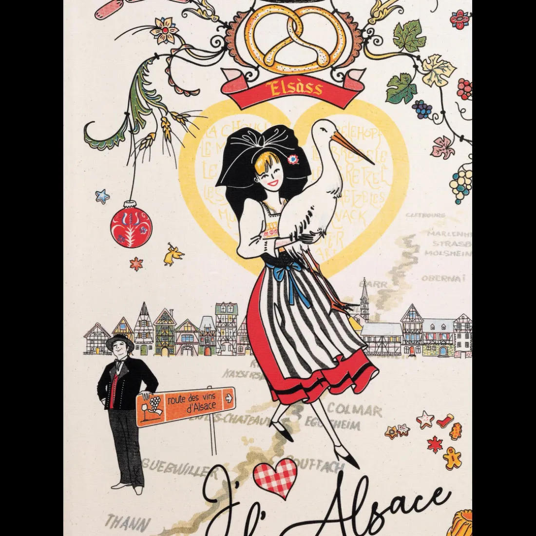 Torchon Elsass Ecru 48 x 72