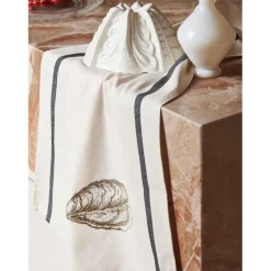 Torchon HUîTRE Or 80 x 50
