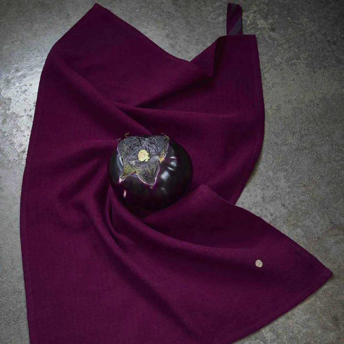 Torchon MARCEL Purple rain 80 x 50