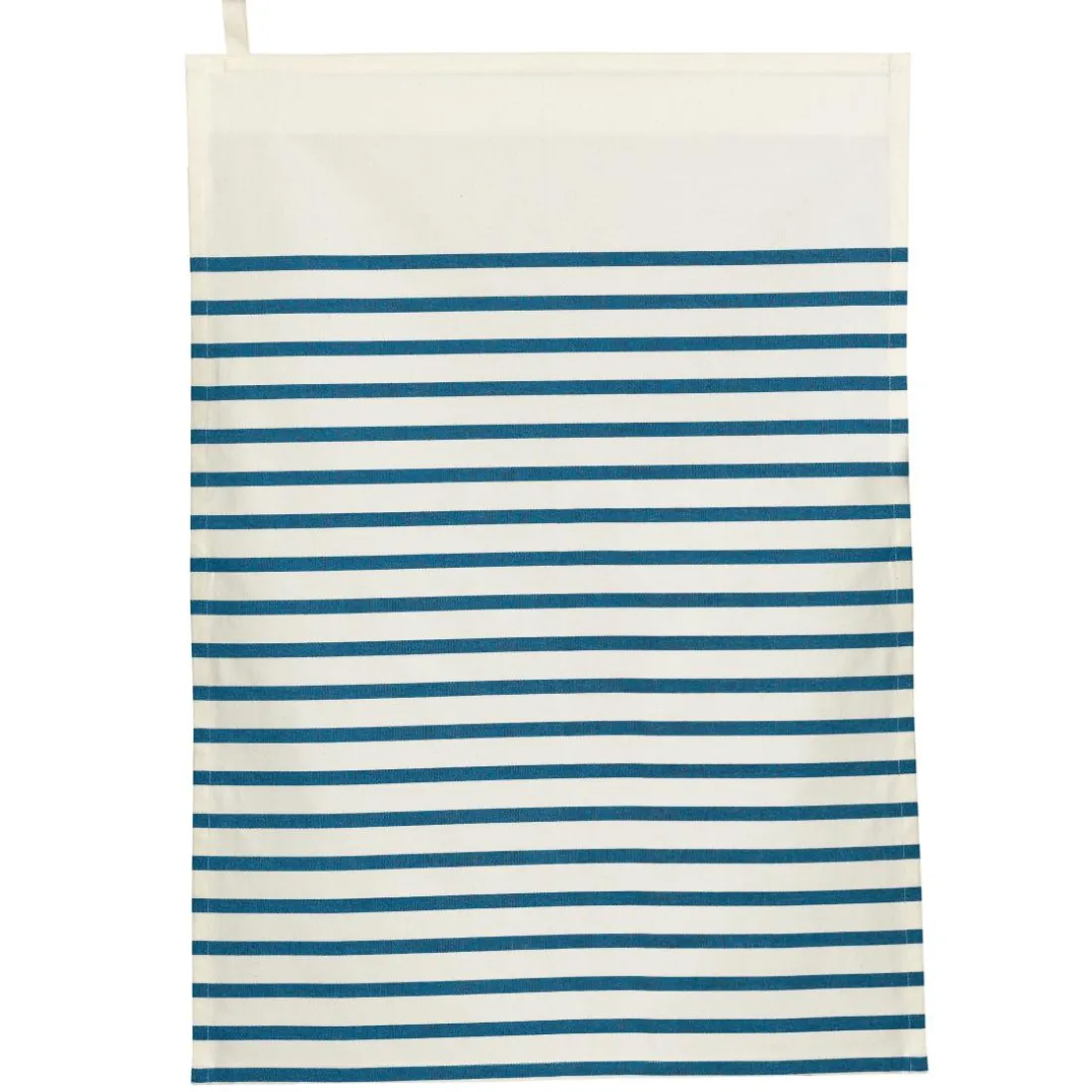 Torchon Nalou Ivoire/bleu 50 x 70