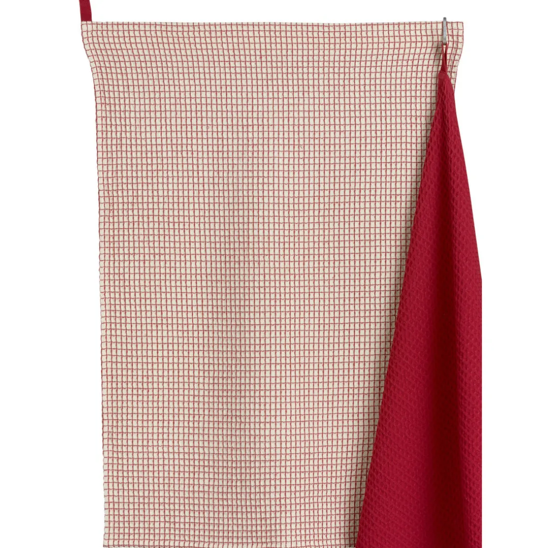 Torchon nid d'abeilles bicolore Mumb 50 x 70
