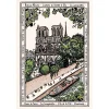 Torchon Notre dame Ecru 48 x 72
