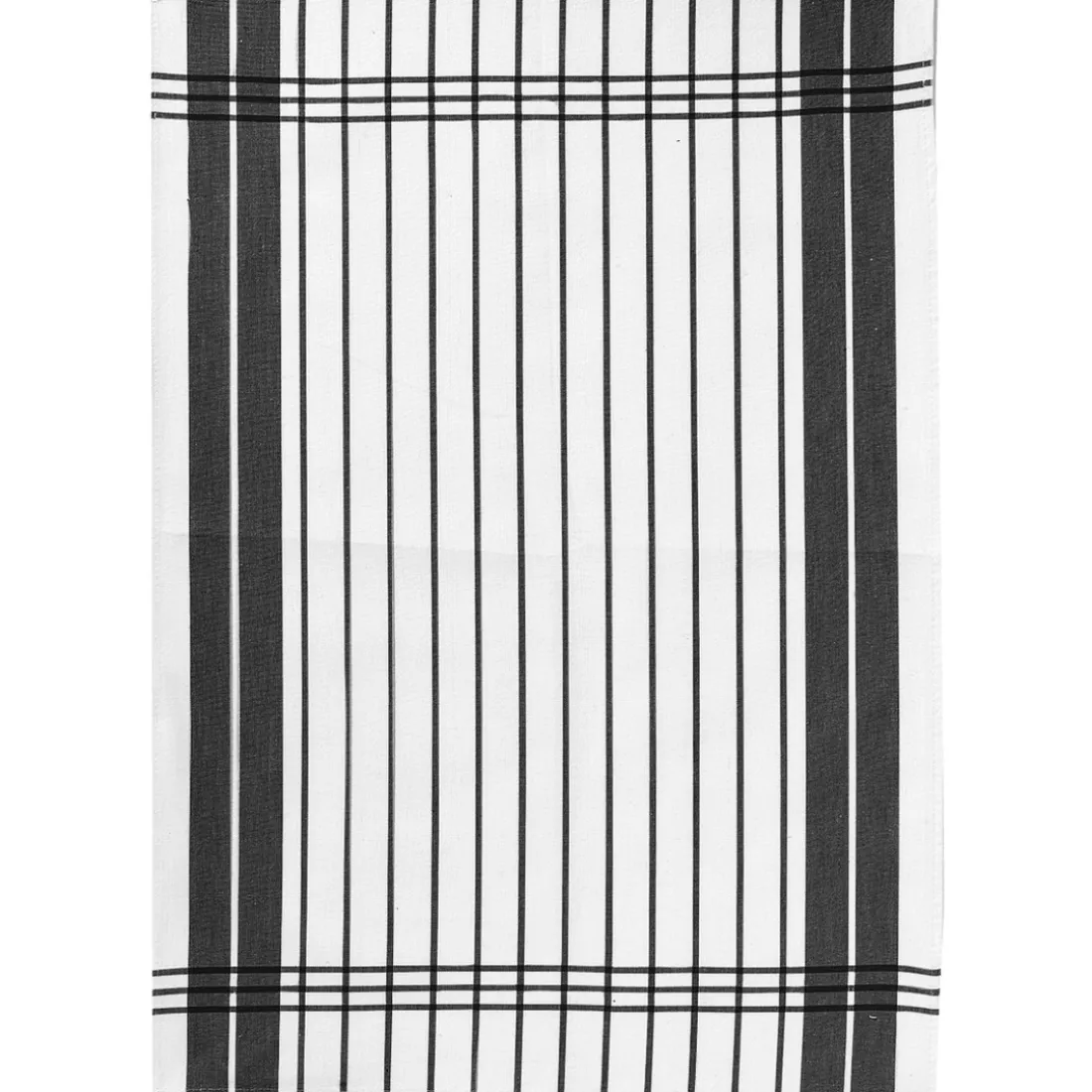 Torchon Rectangulaire Petites Rayures RAYA 50 x 70 cm