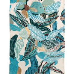 Torchon recyclé DORI Bleu 50 x 70
