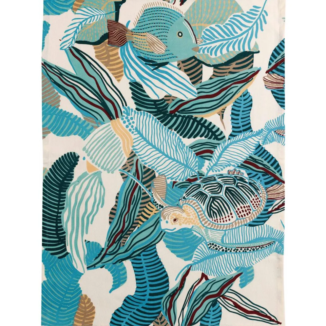 Torchon recyclé DORI Bleu 50 x 70
