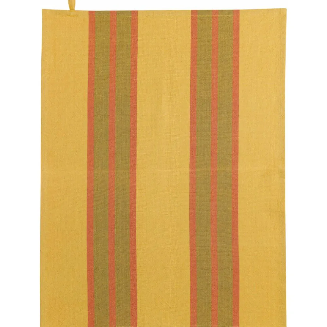 Torchon recyclé YUNA Curry 50 x 70