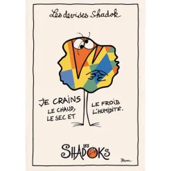 Torchon Shadok Craintif Ecru 48 x 72