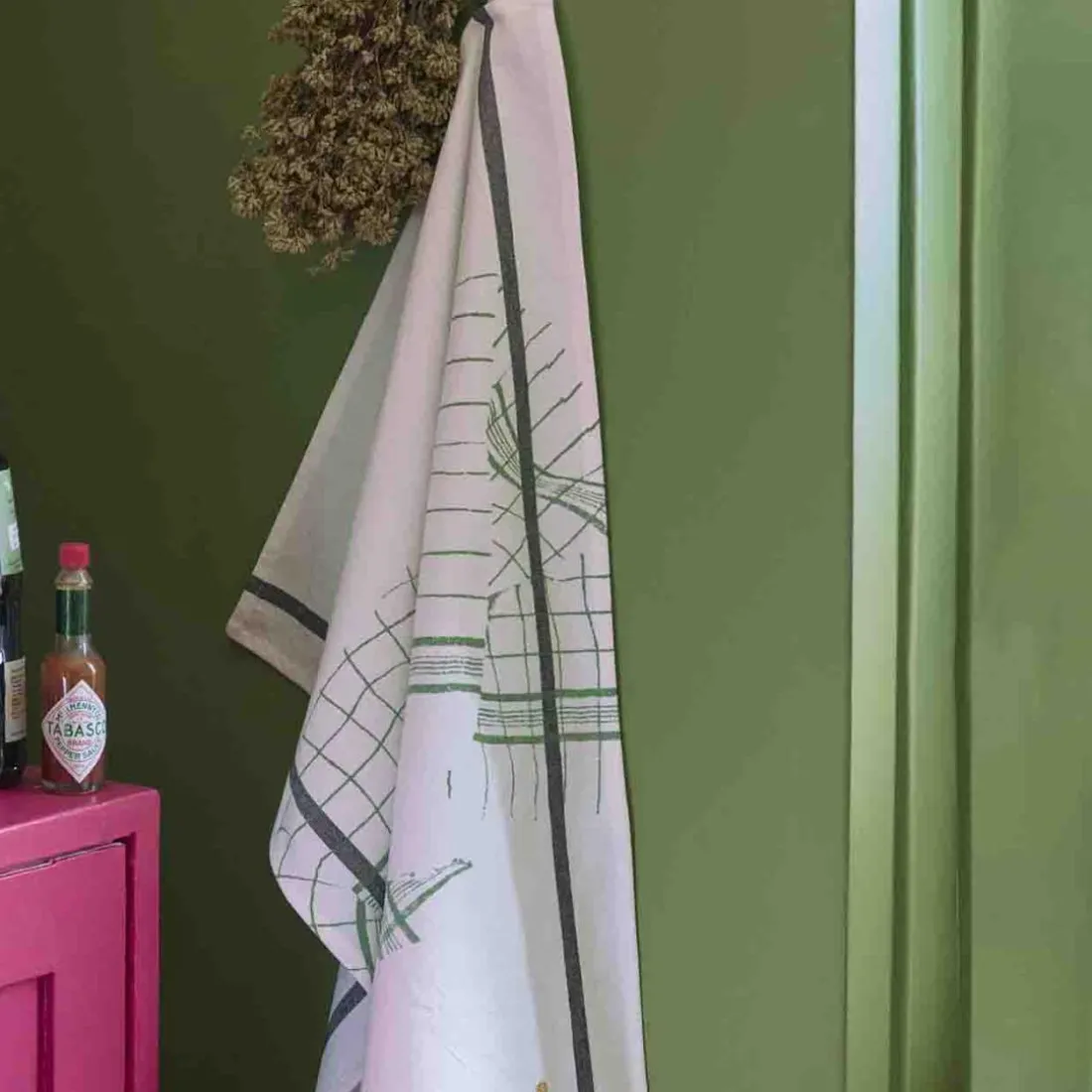 Torchon Tonton Vert 70 x 50
