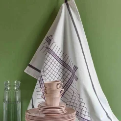 Torchon Tonton Violet 70 x 50