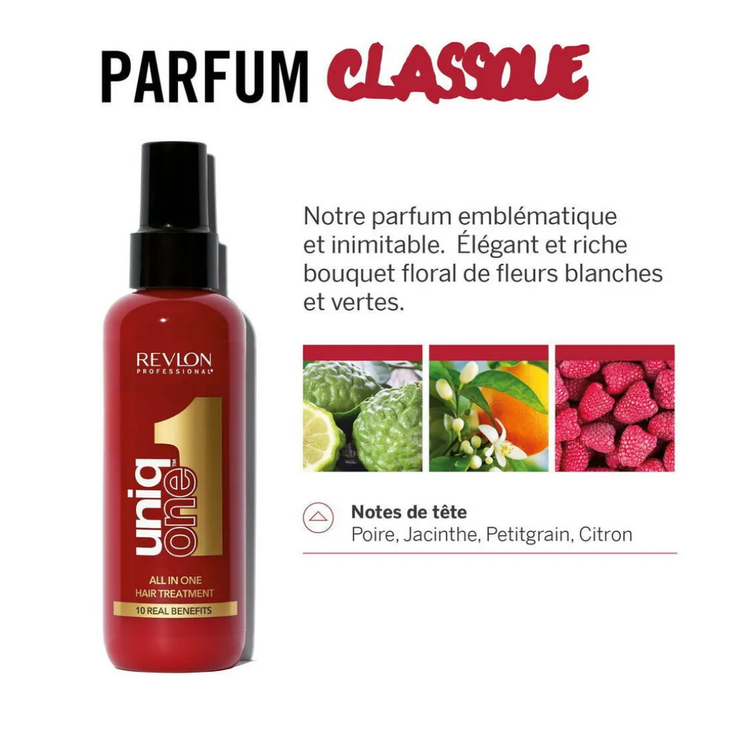 Traitement capillaire sans rinçage pour cheveux secs et abîmés Unique 1