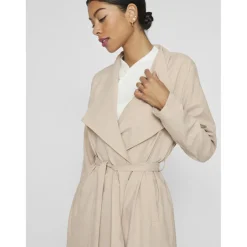 Trench à ceinture Lanni gris Gigi