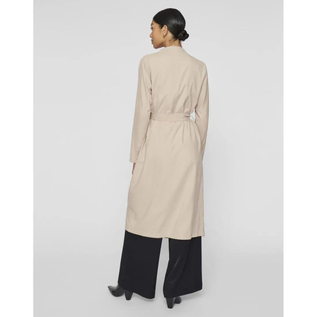 Trench à ceinture Lanni gris Gigi