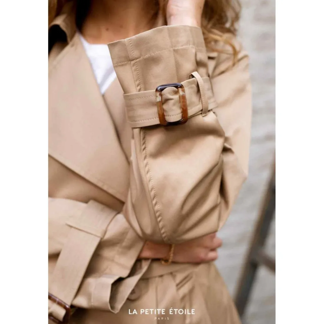 Trench FARAGO - Beige en coton