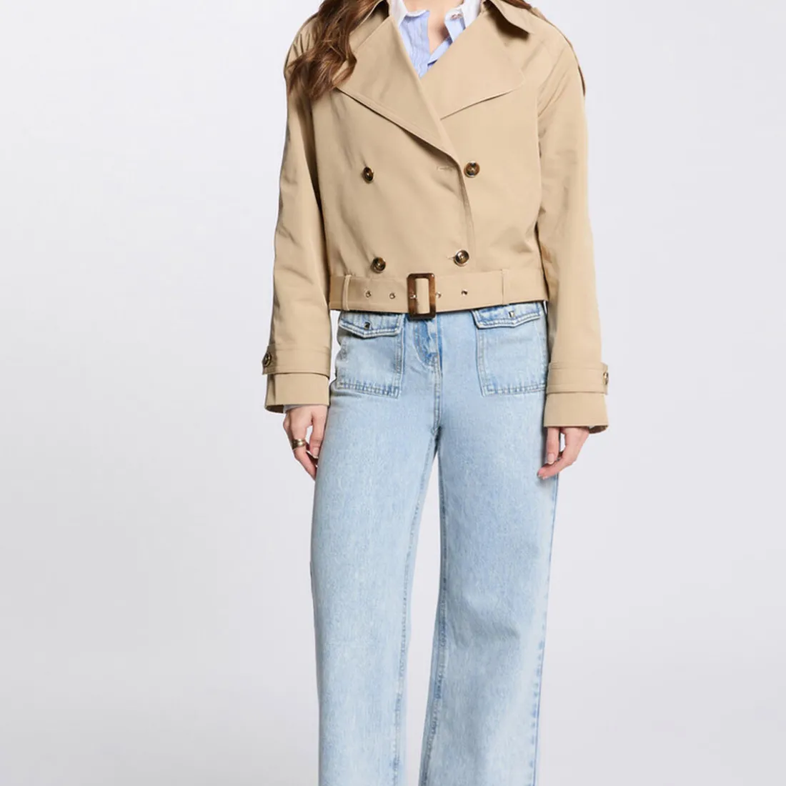 Trench femme Morgan beige