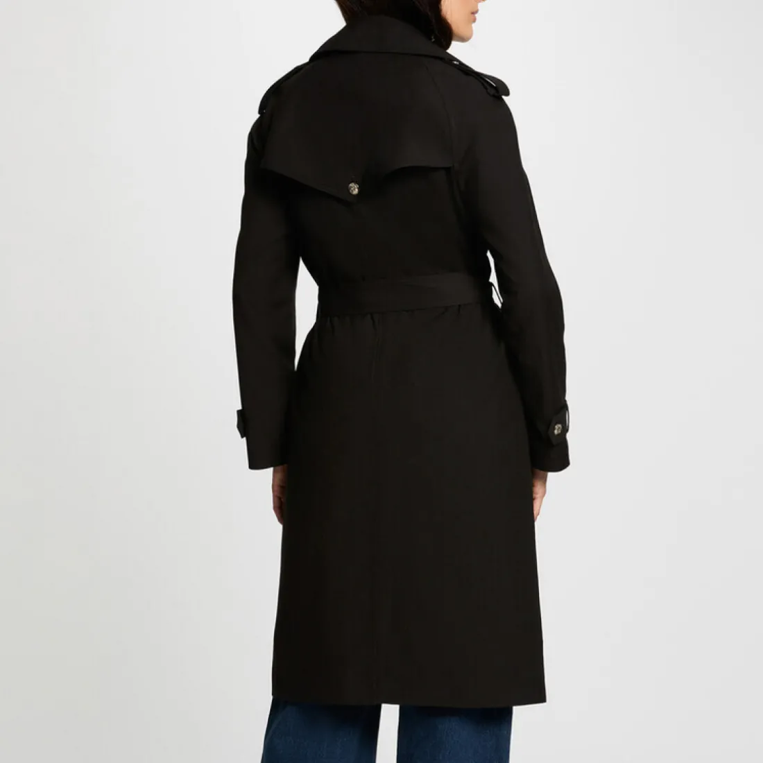 Trench femme noir