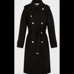 Trench femme noir