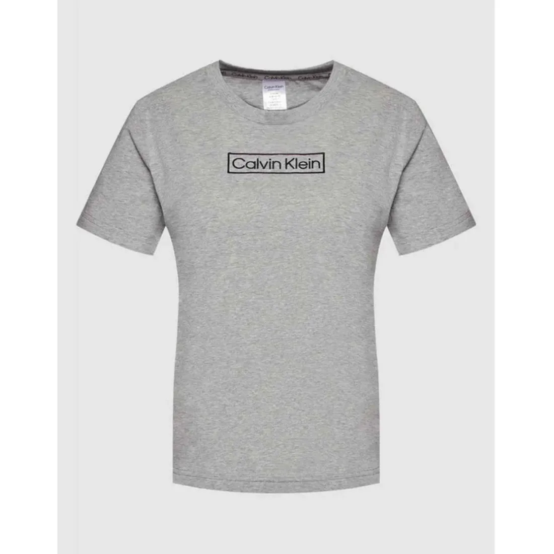 T-shirt col rond à manches courtes - Calvin Klein Underwear Gris en coton