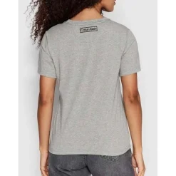 T-shirt col rond à manches courtes - Calvin Klein Underwear Gris en coton