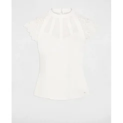 T-shirt en viscose blanc