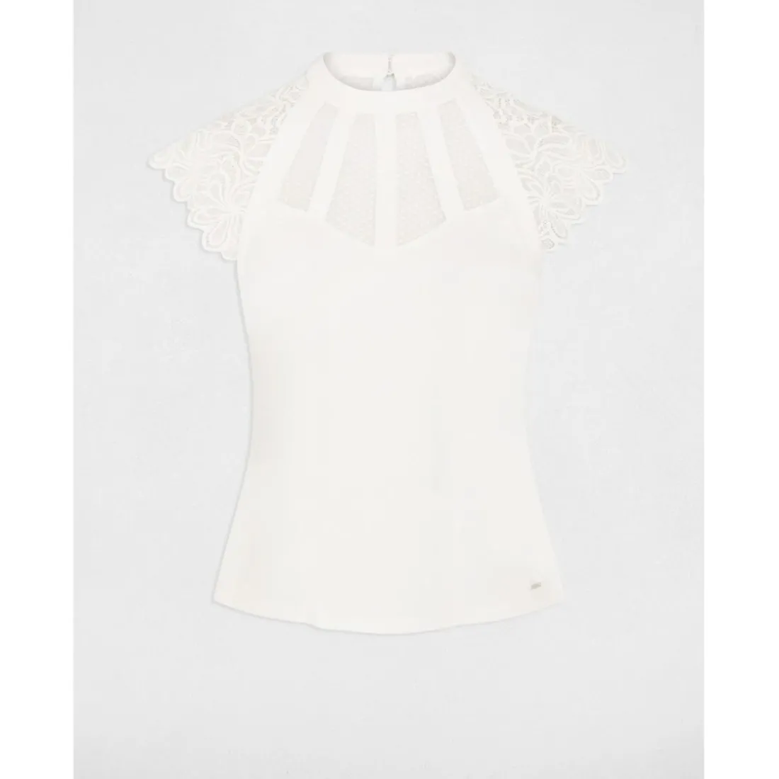 T-shirt en viscose blanc