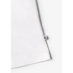 T-shirt fille Vinagi blanc en coton