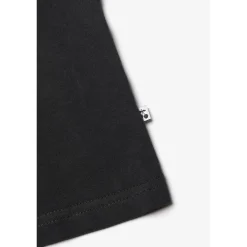 T-shirt fille Vinagi noir en coton