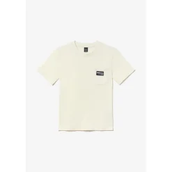 T-shirt garçon Uzurbo écru gris en coton