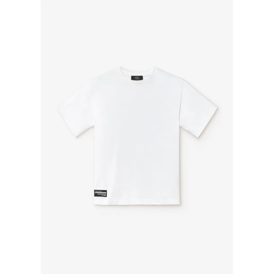 T-shirt garçon Zabrabo blanc imprimé en coton