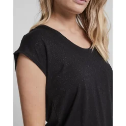 T-shirt loose fit manches courtes noir