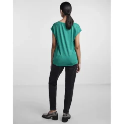 T-shirt loose fit manches courtes vert Queen