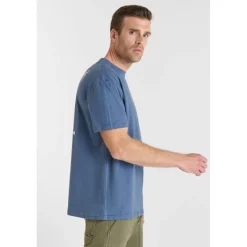 T-shirt manche courte Coura bleu en coton Yardley