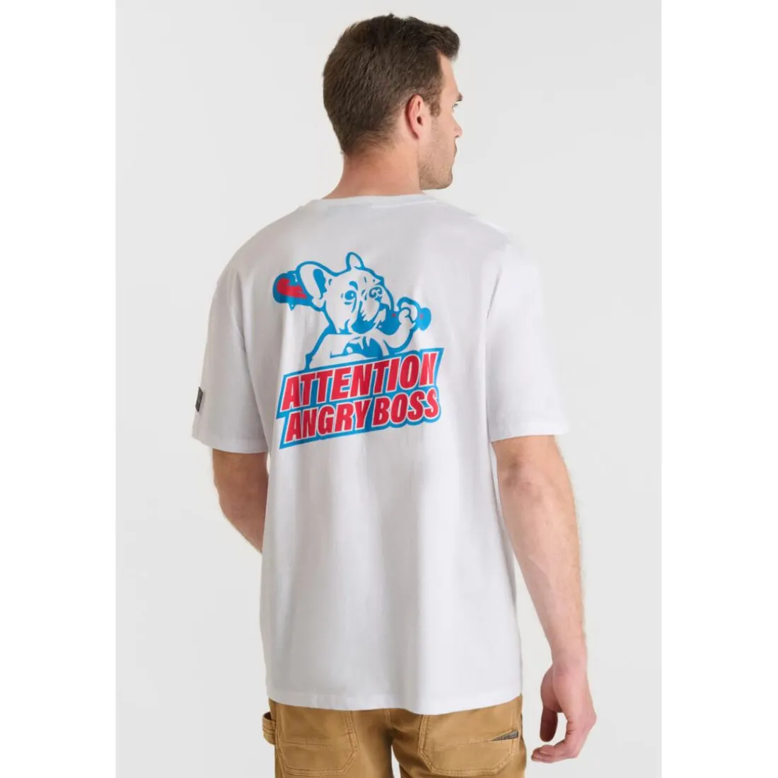 T-shirt manche courte Matthews blanc en coton Orin