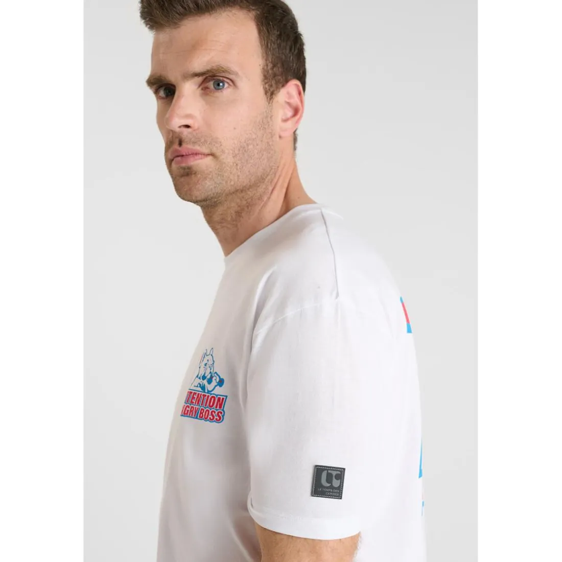 T-shirt manche courte Matthews blanc en coton Orin