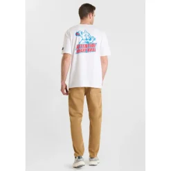 T-shirt manche courte Matthews blanc en coton Orin