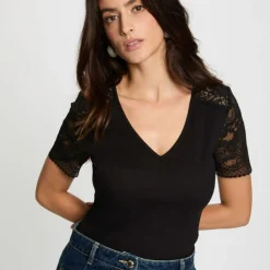 T-shirt manche courte noir