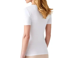 T-shirt manches courtes - Blanc en coton