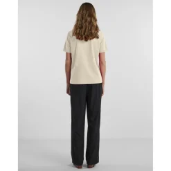 T-shirt regular fit manches courtes gris Sara