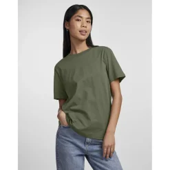 T-shirt regular fit manches courtes vert Isla