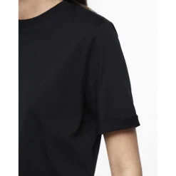 T-shirt regular fit manches courtes noir Ione