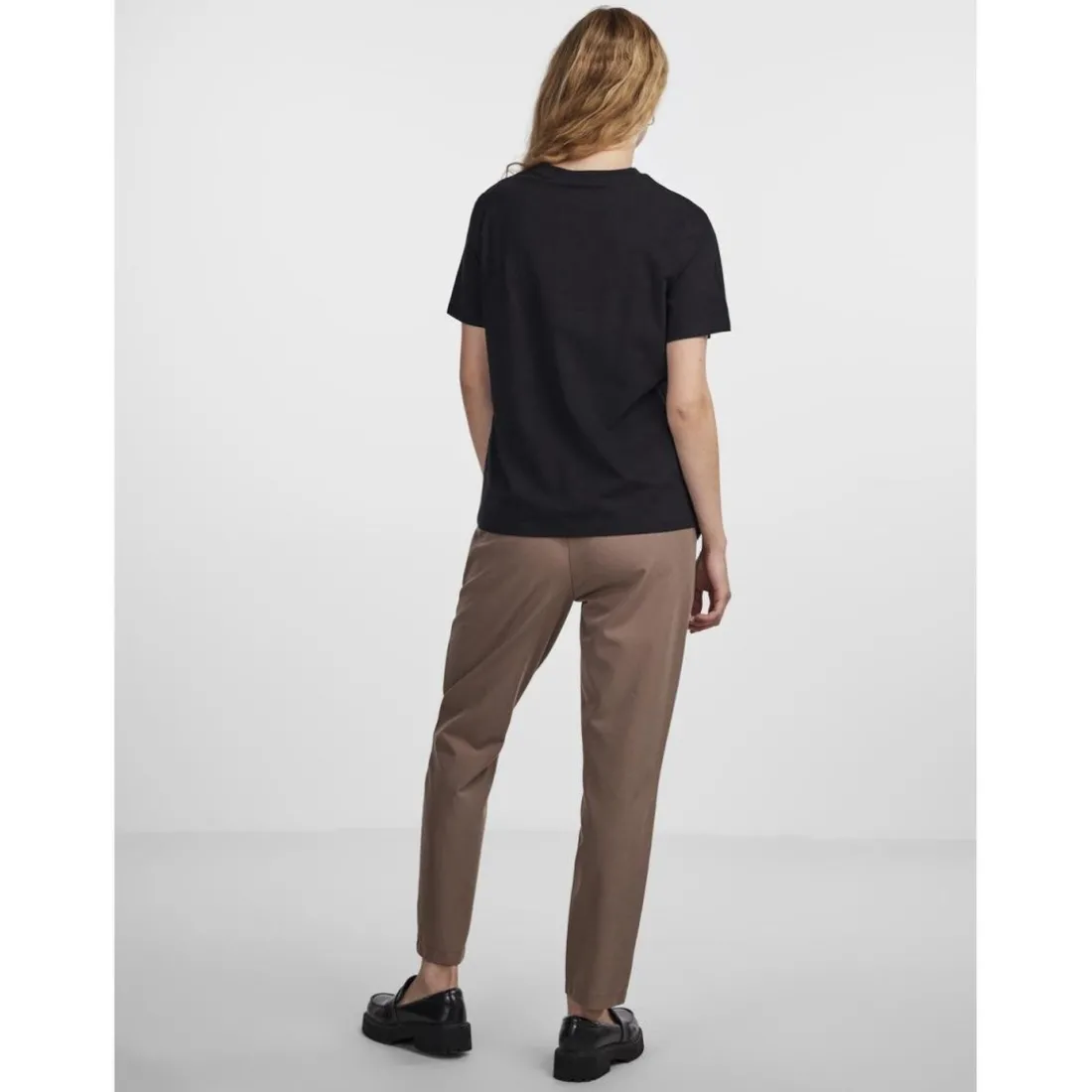 T-shirt regular fit manches courtes noir Vale