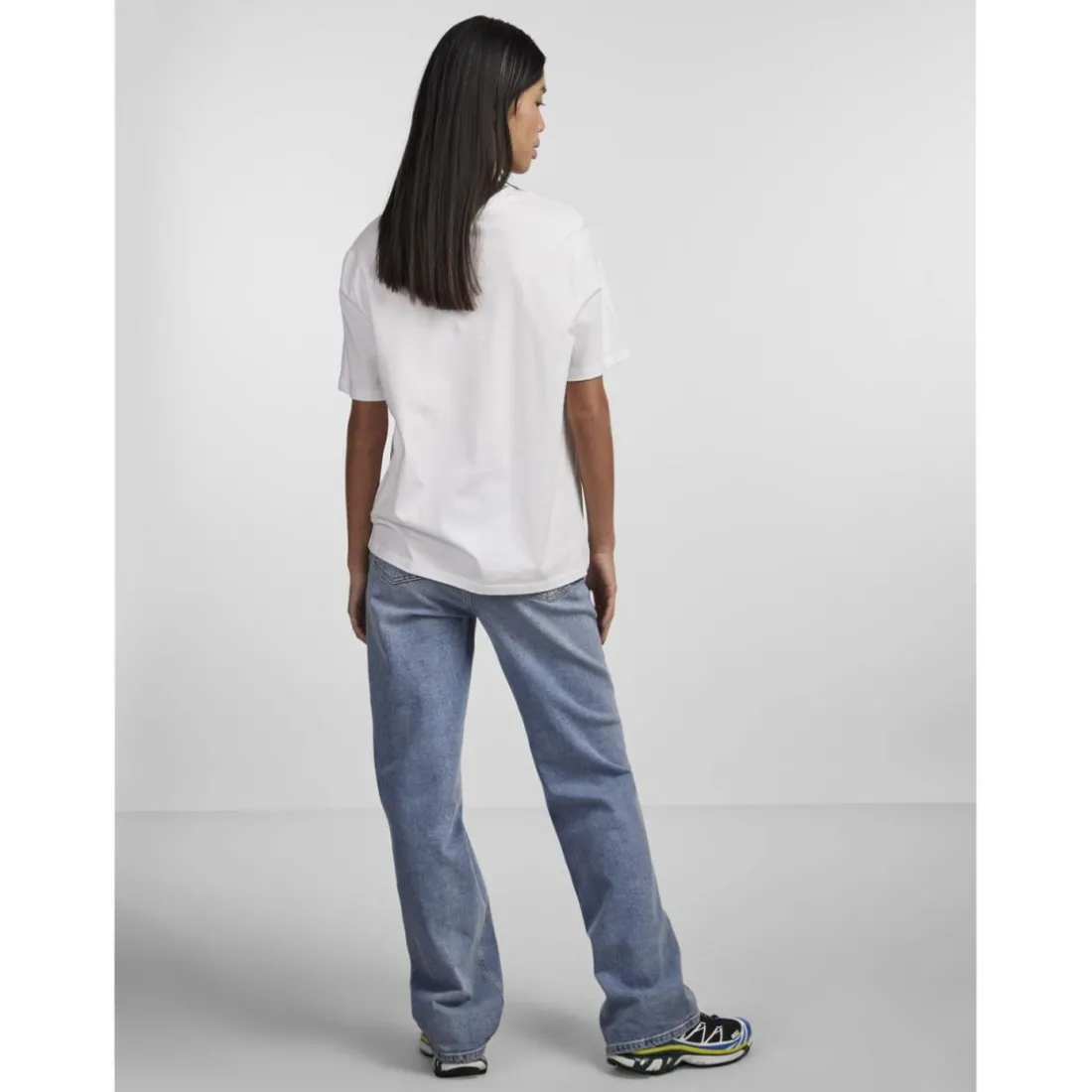 T-shirt regular fit manches courtes blanc Alia