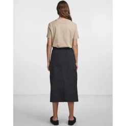 T-shirt regular fit manches courtes marron Isa