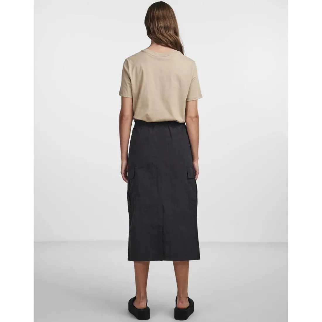 T-shirt regular fit manches courtes marron Isa