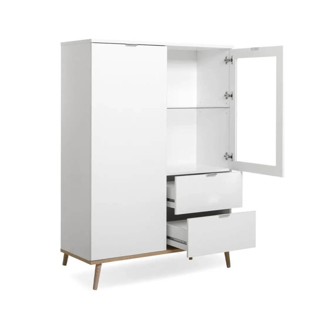 Vaisselier avec 2 Portes et 2 Tiroirs COPENHAGUE