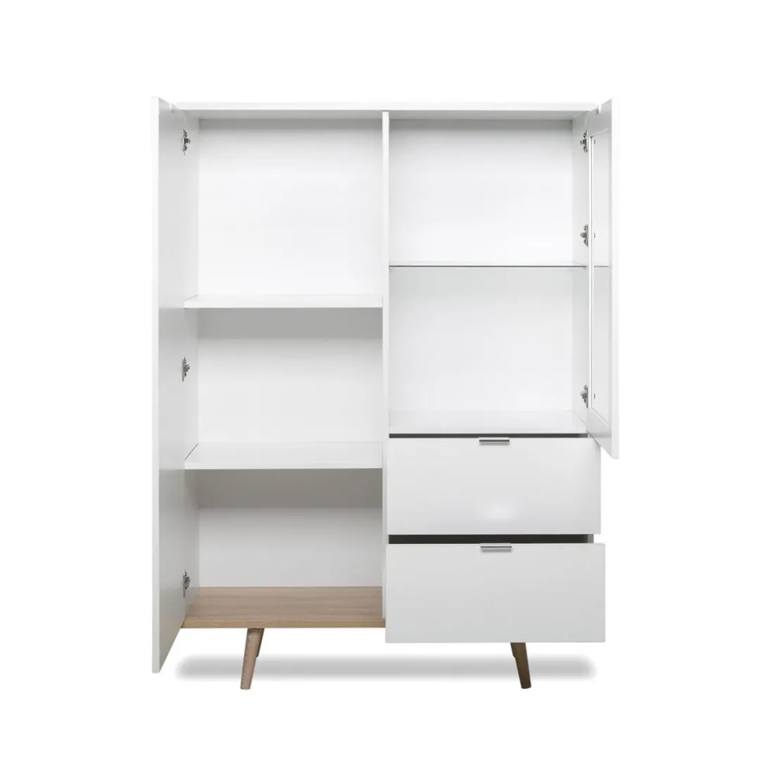 Vaisselier avec 2 Portes et 2 Tiroirs COPENHAGUE