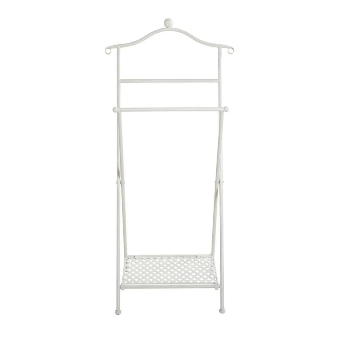 Valet de chambre blanc vintage
